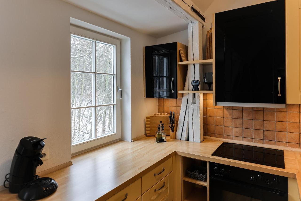 Bohnapartments Steigerwald - Natur In Der Stadt - Vollausstattung - Wlan - Gratis Parkplaetze Erfurt Buitenkant foto